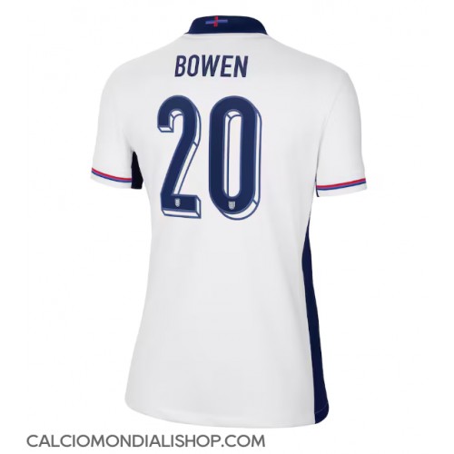 Maglie da calcio Inghilterra Jarrod Bowen #20 Prima Maglia Femminile Europei 2024 Manica Corta